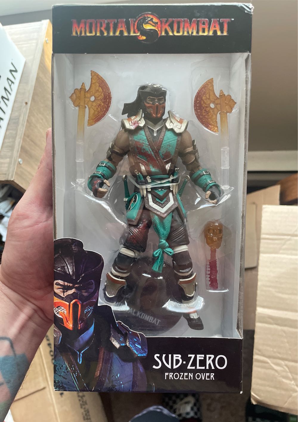 Sub-Zero (Frozen Over) - McFarlane Toys (Mortal Kombat) action figure collectible [Barcode 787926110210] - Main Image 3