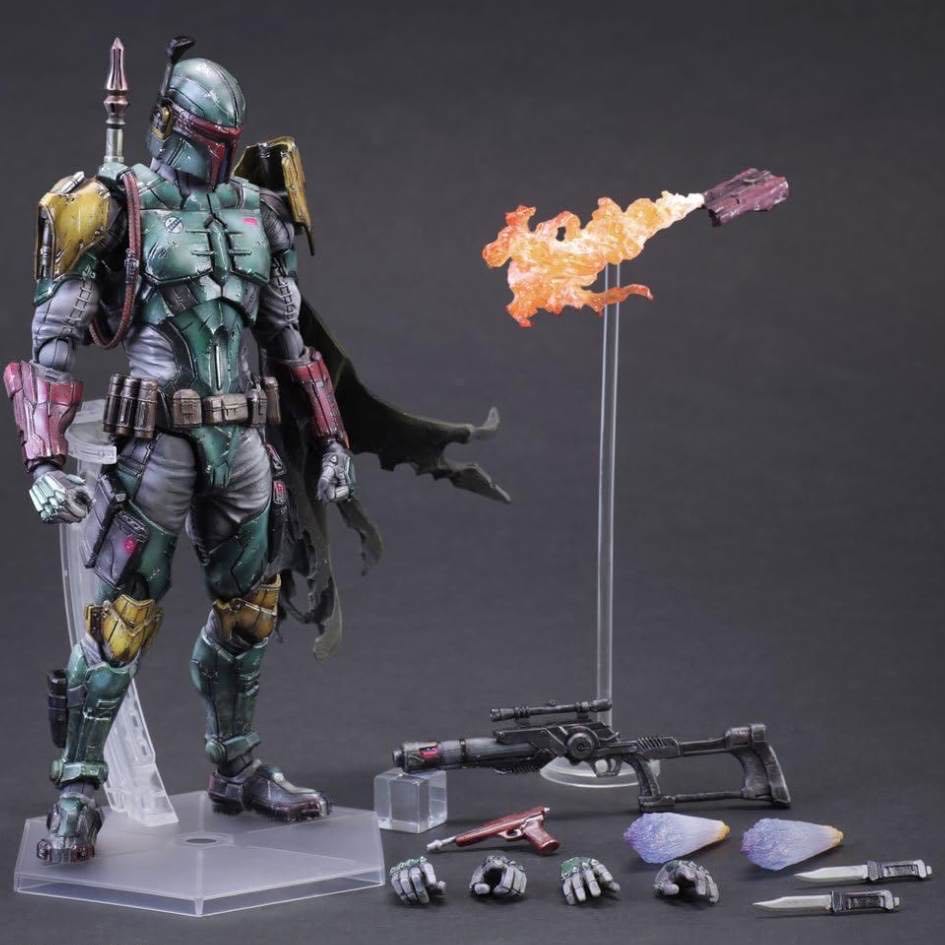 Star Wars Mandalorian: Boba Fett (Legend Creation No.2) - Play Arts Kai action figure collectible [Barcode 6354563231932] - Main Image 2