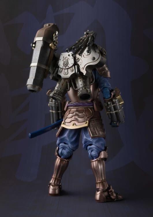 War Machine Koutetsu Samurai - Bandai Tamashii Nations (Marvel Manga Realizations) action figure collectible [Barcode 4549660198253] - Main Image 3