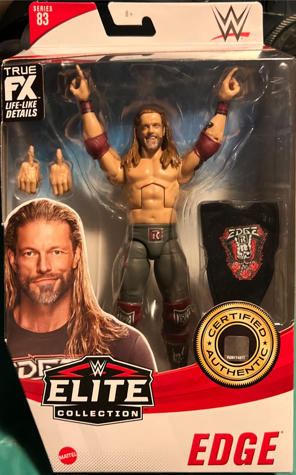 Edge (2021)(In Box) - Mattel (WWE Elite Collection Series) action figure collectible [Barcode 887961922059] - Main Image 4