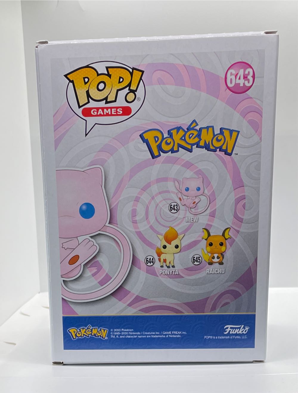 Pokemon: Mew # 643 - Funko (Pokémon) action figure collectible [Barcode 889698540438] - Main Image 4