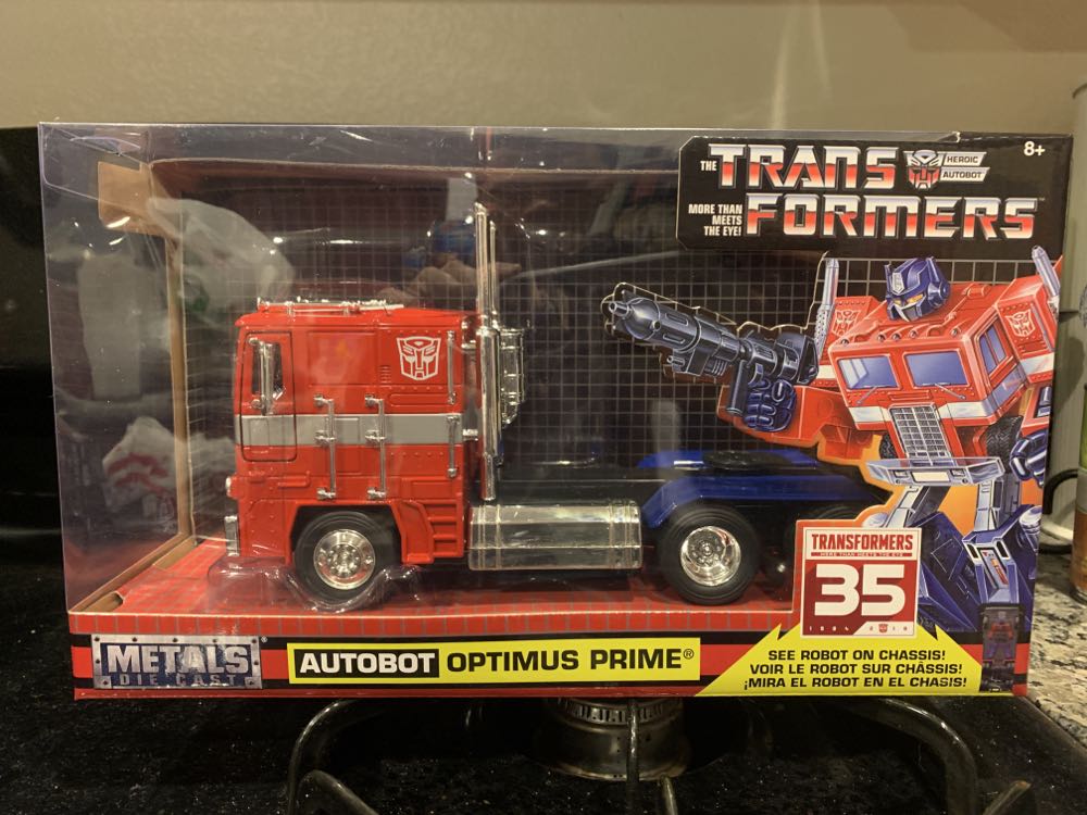 Optimus Prime - Jada (The Transformers) action figure collectible [Barcode 801310995242] - Main Image 2