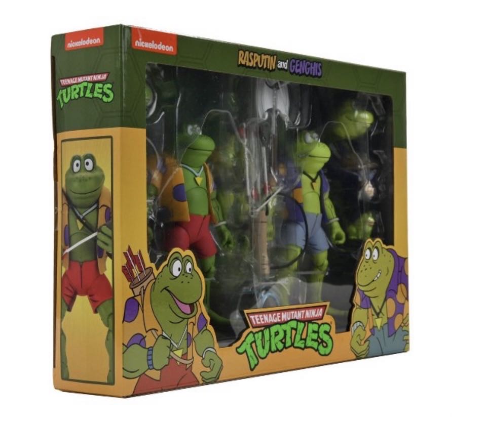 Rasputin & Genghis 2-Pack - NECA, Inc. (Teenage Mutant Ninja Turtles Cartoon) action figure collectible [Barcode 634482541739] - Main Image 2