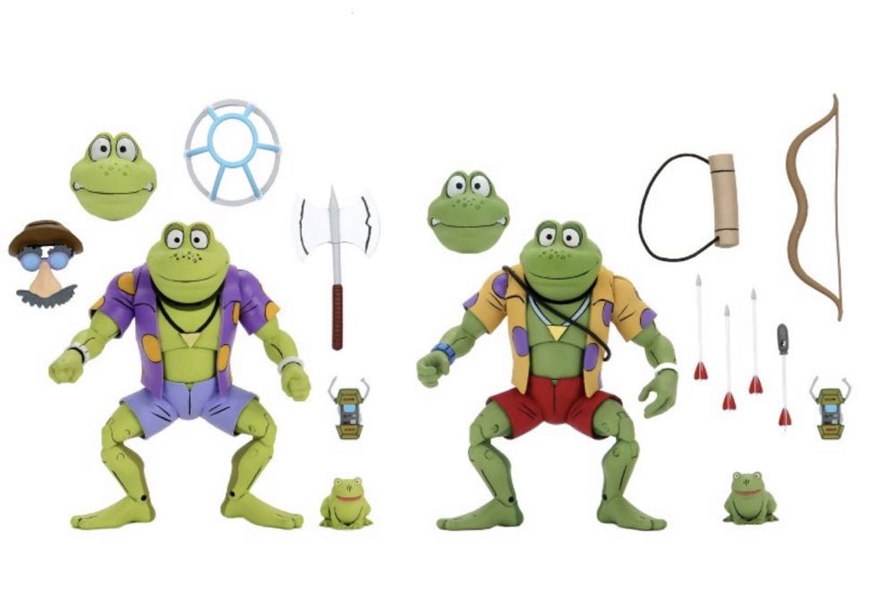 Rasputin & Genghis 2-Pack - NECA, Inc. (Teenage Mutant Ninja Turtles Cartoon) action figure collectible [Barcode 634482541739] - Main Image 4