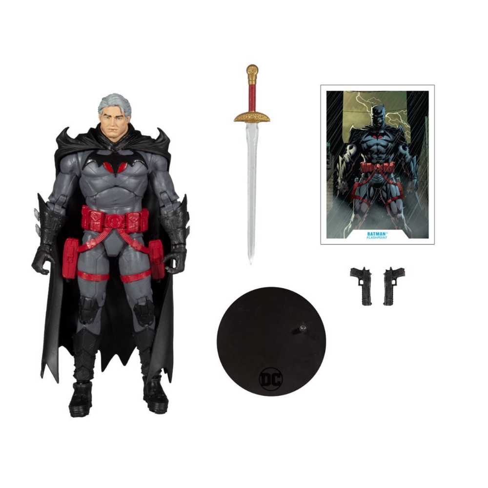 BATMAN (Unmasked) Action Figure  - McFarlane Toys (DC Multiverse) action figure collectible - Main Image 2