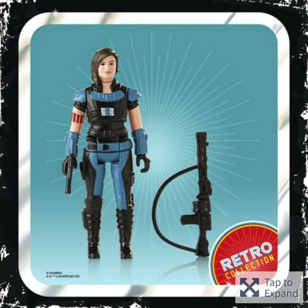Cara Dune - Disney / Hasbro (Retro Collection 3.75” 2019- Now: Mandalorian) action figure collectible [Barcode 5010993809080] - Main Image 3