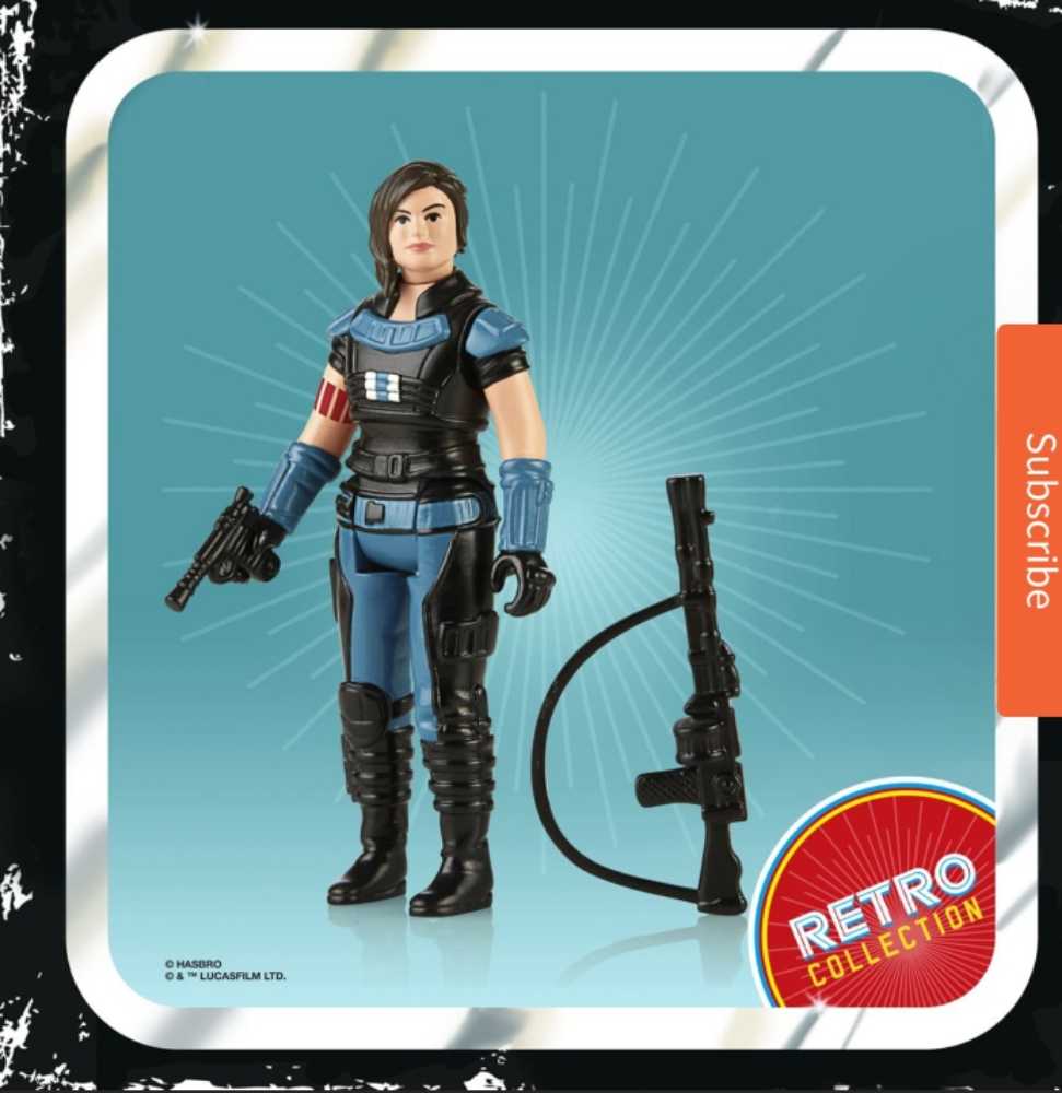 Cara Dune - Disney / Hasbro (Retro Collection 3.75” 2019- Now: Mandalorian) action figure collectible [Barcode 5010993809080] - Main Image 4