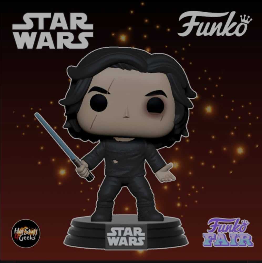 Funko Pop! Movies: Star Wars Ben Solo (Blue Saber) TROS - Funko (Star Wars Funko Pop!) action figure collectible [Barcode 889698514804] - Main Image 3