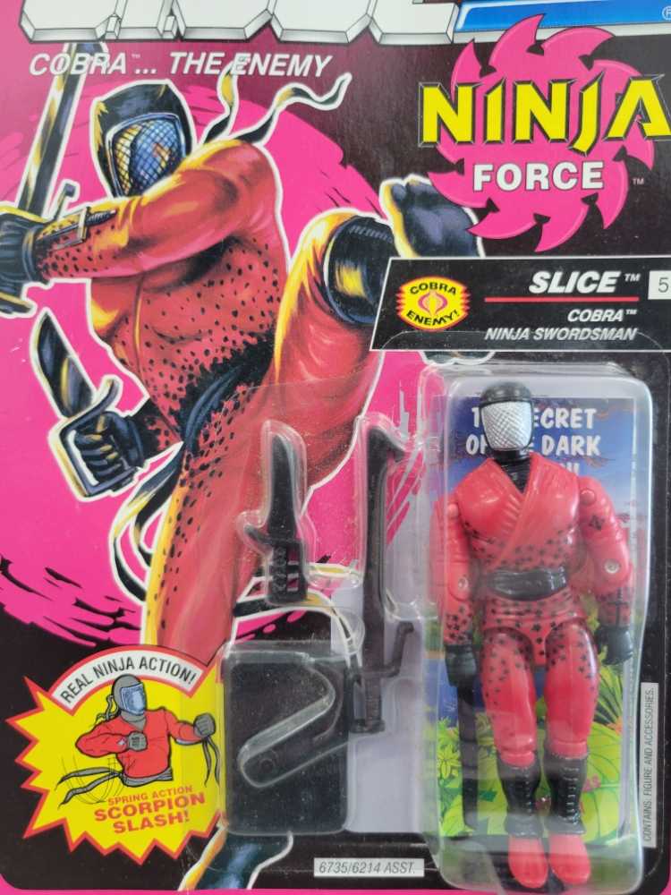 Slice V1 - Hasbro - G.I. Joe (G I Joe Ninja Force) action figure collectible [Barcode 038976067352] - Main Image 2