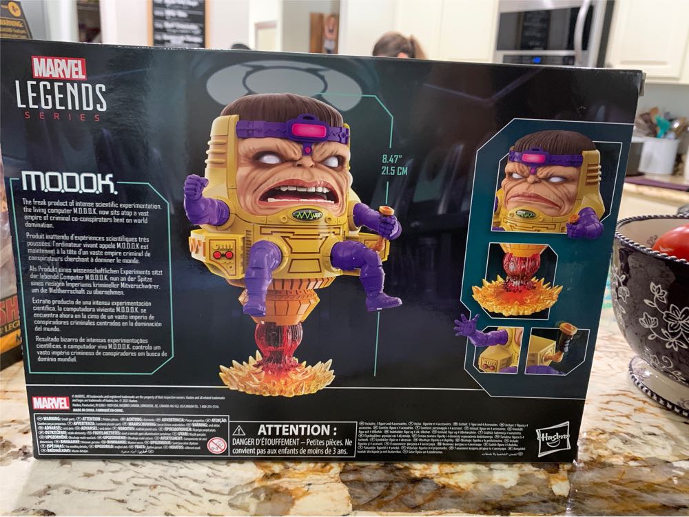 M.O.D.O.K. - Hasbro (Marvel Comics) action figure collectible [Barcode 5010993792528] - Main Image 2