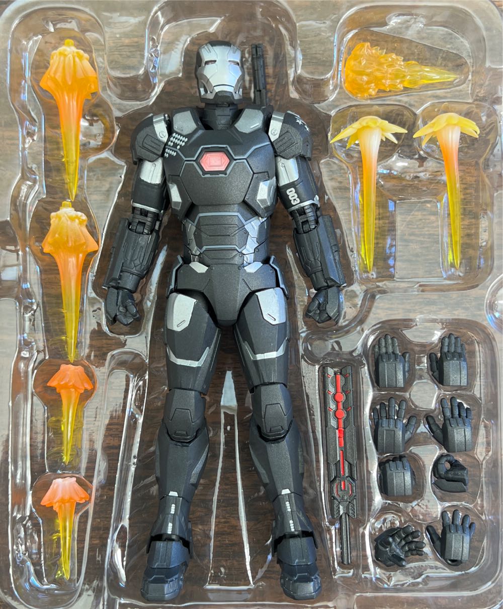 S. H. Figuarts War Machine MK-3 - Bandai SH Figuarts (Captain America: Civil War) action figure collectible [Barcode 4549660112099] - Main Image 3