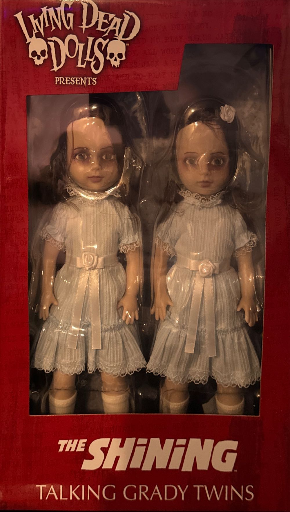 Talking Grady Twins - Mezco Toyz (The Shining) action figure collectible [Barcode 696198995800] - Main Image 3