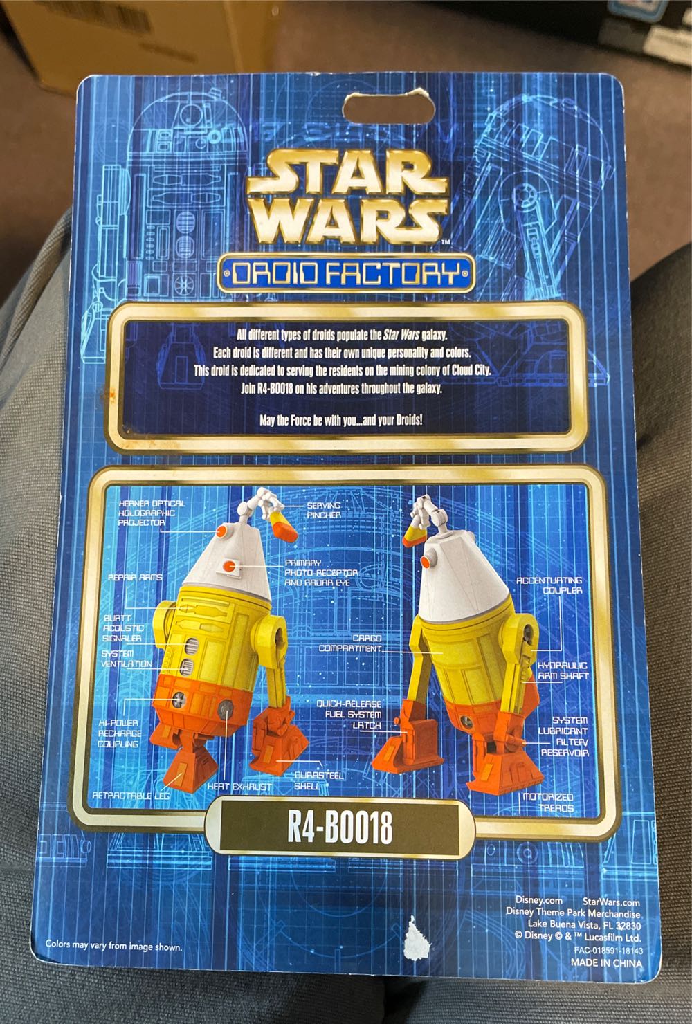 Star Wars R4-B0018 - Disney (Droid Factory) action figure collectible - Main Image 2