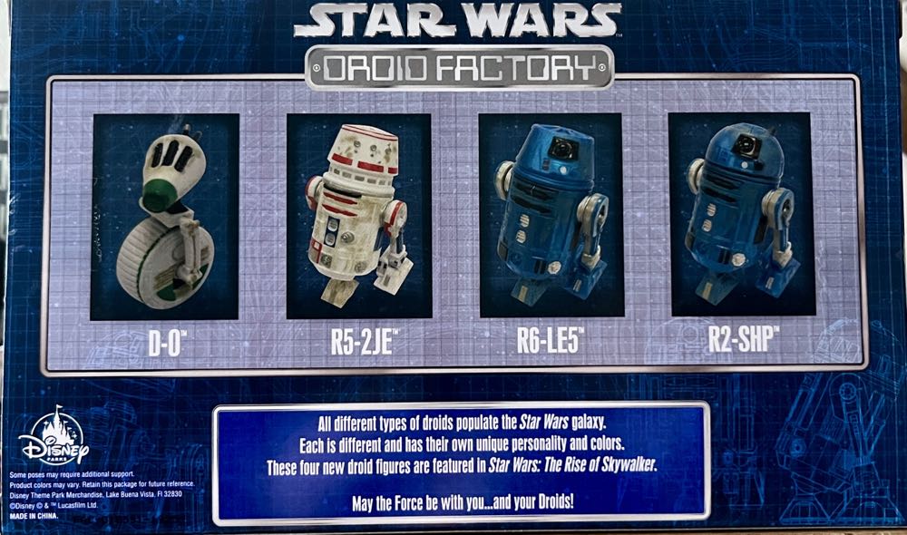 Droid Factory 4-Pack - Disney (Star Wars: The Rise Of Skywalker) action figure collectible - Main Image 2