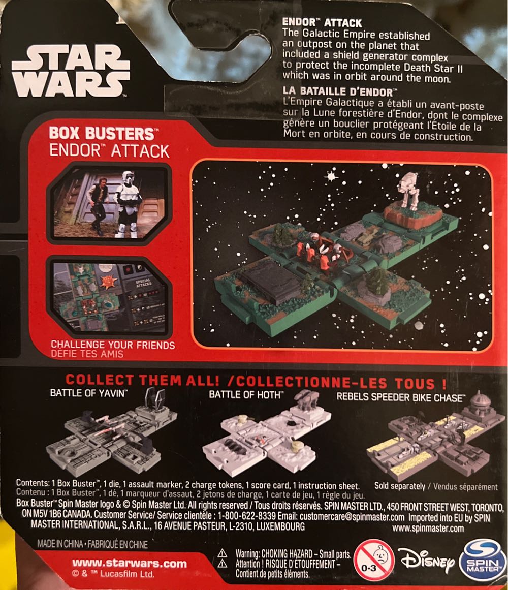 Box Busters: Endor Attack - Hasbro (Playset) action figure collectible - Main Image 2