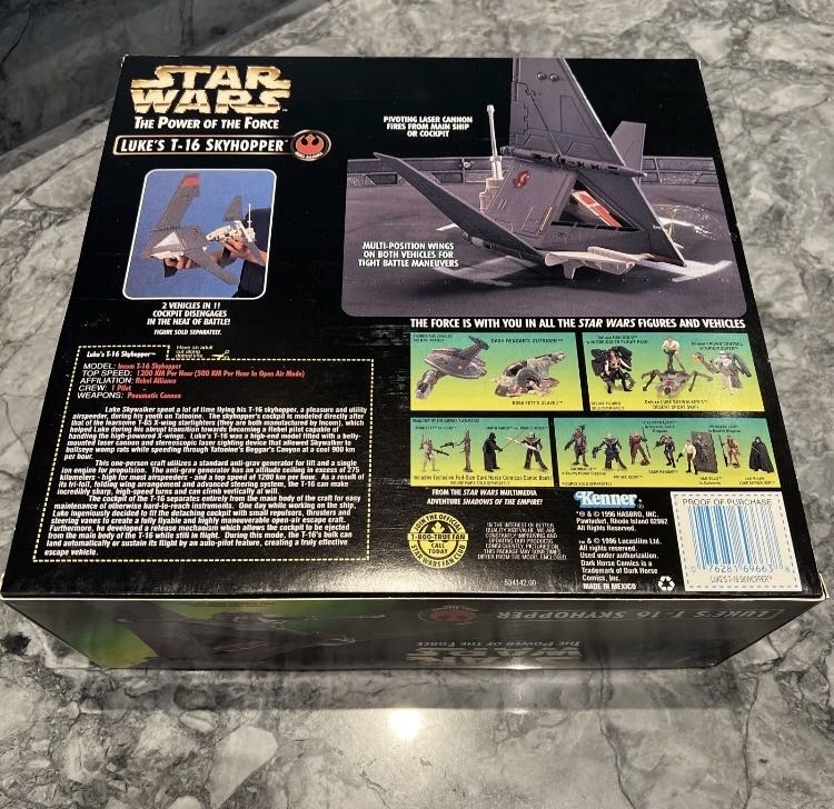 Luke’s T-16 Skyhopper POTF - Vehicles - Hasbro (Star Wars Episode IV: A New Hope) action figure collectible - Main Image 2
