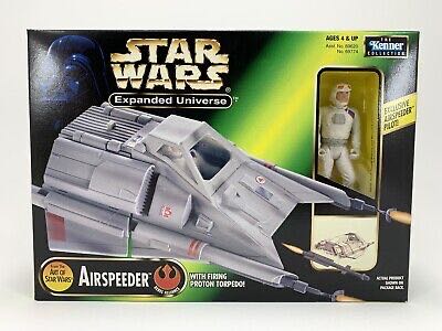Airspeeder Pilot with Airspeeder - Hasbro (Star Wars - Power of the Force - Expanded Universe) action figure collectible - Main Image 2