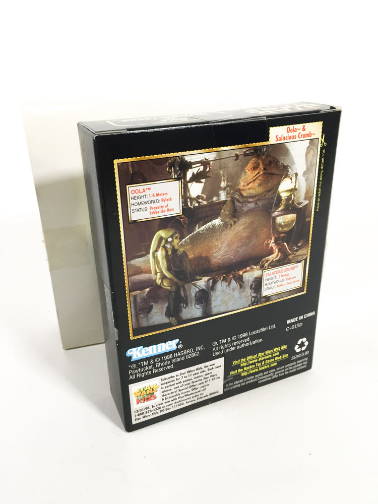 Oola and Salacious Crumb - Hasbro / Kenner (Star Wars: Power Of The Force 2) action figure collectible - Main Image 3