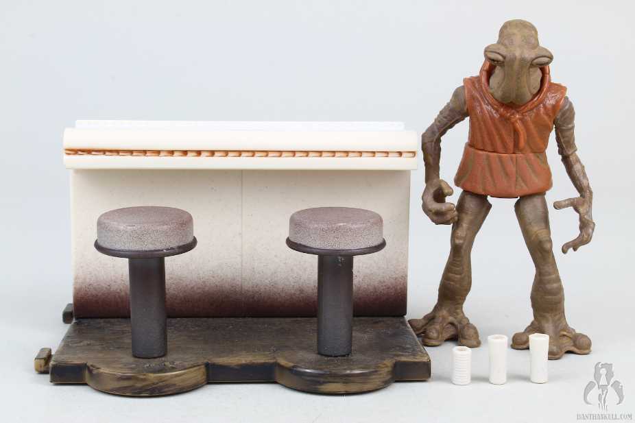 Momaw Nadon with Cantina Bar Section (Walmart Exclusive) - Hasbro (Star Wars: A New Hope) action figure collectible - Main Image 3