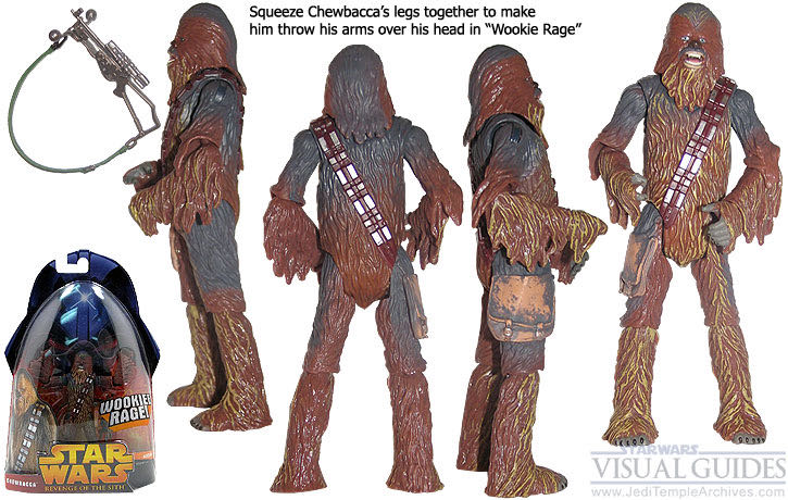 ROTS #5 - Chewbacca - Hasbro (Revenge Of The Sith) action figure collectible - Main Image 2