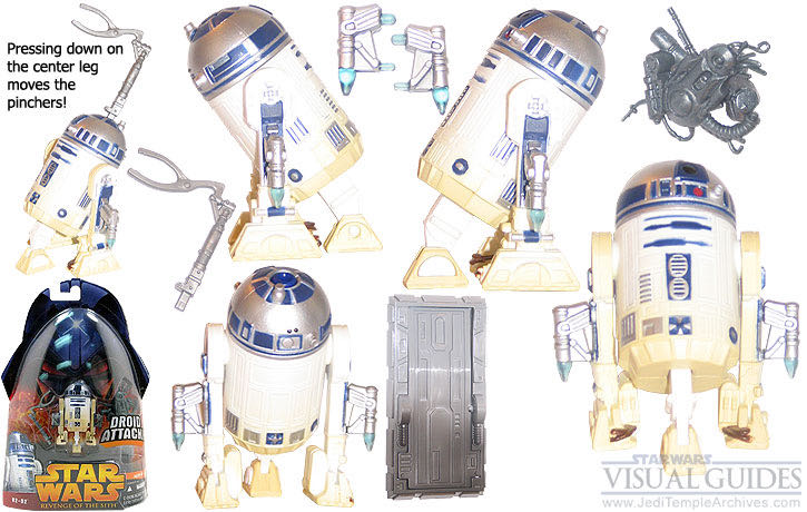 ROTS #7 - R2-D2 - Hasbro (Revenge Of The Sith) action figure collectible - Main Image 2