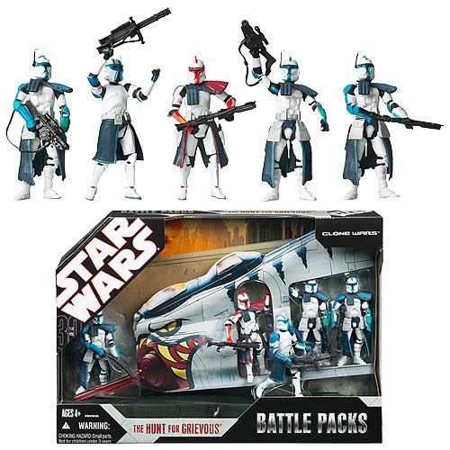 The Hunt for Grievous - Star Wars Battle Pack Toys R Us Exclusive (The Clone Wars) - Hasbro (Star Wars) action figure collectible - Main Image 2