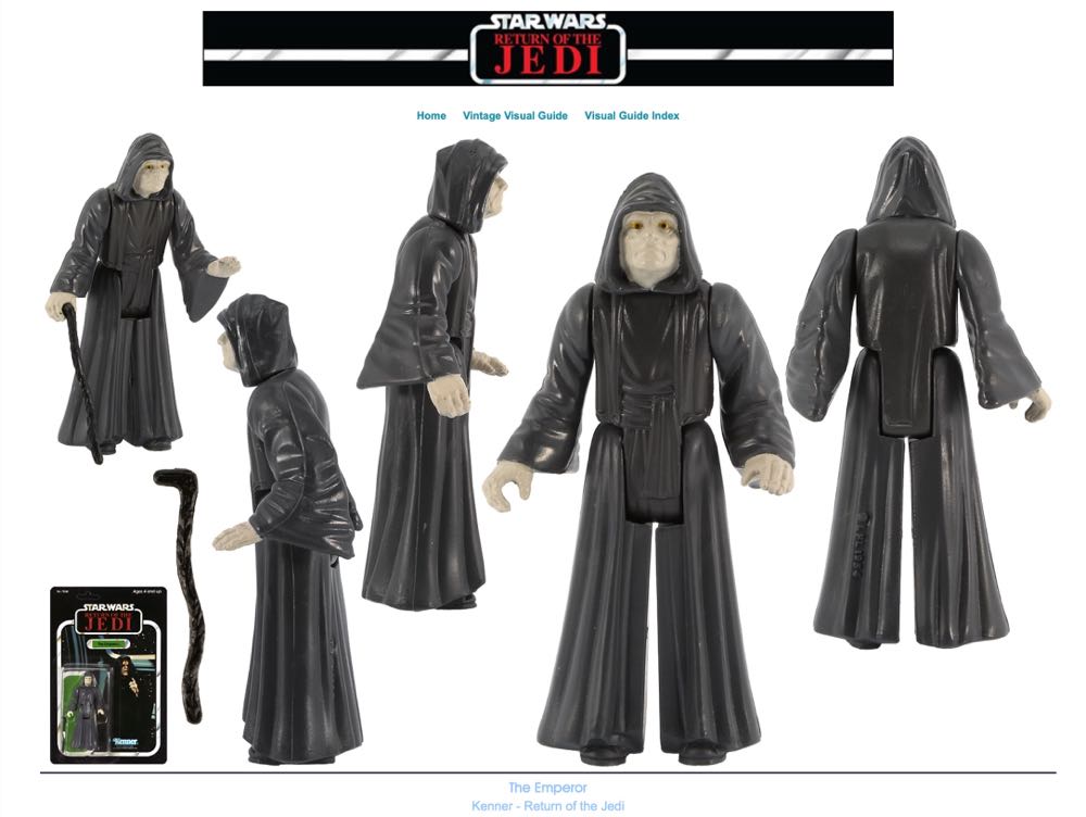 Emperor Palpatine - Hasbro (Star Wars - Return Of The Jedi) action figure collectible - Main Image 3