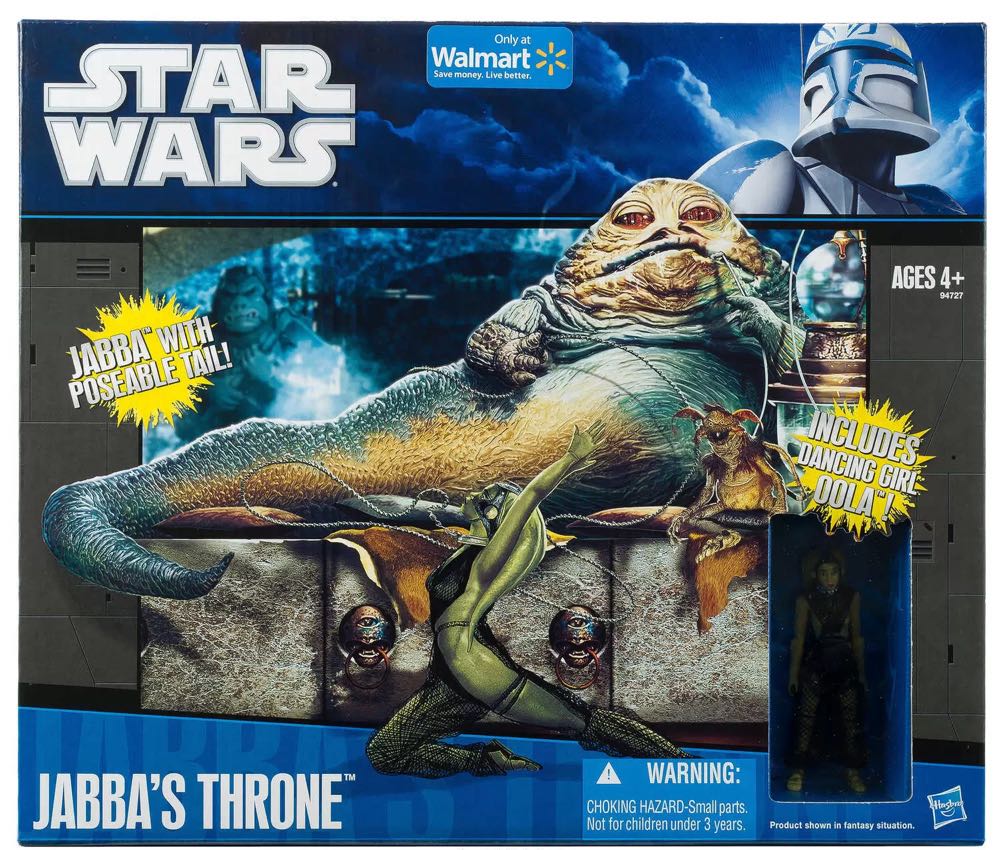 Jabba’s Throne (Walmart Exclusive) - Hasbro (Episode VI: Return of the Jedi) action figure collectible - Main Image 2