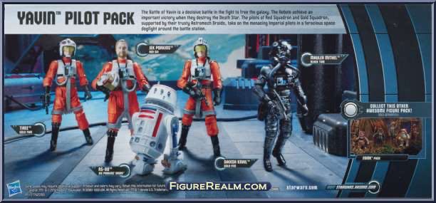 Yavin Pilot Pack: Tiree, Jek Porkins, R5-D8, Davish Krail, Mauler Mithel (Toys R Us Exclusive) - Hasbro (A New Hope) action figure collectible - Main Image 2