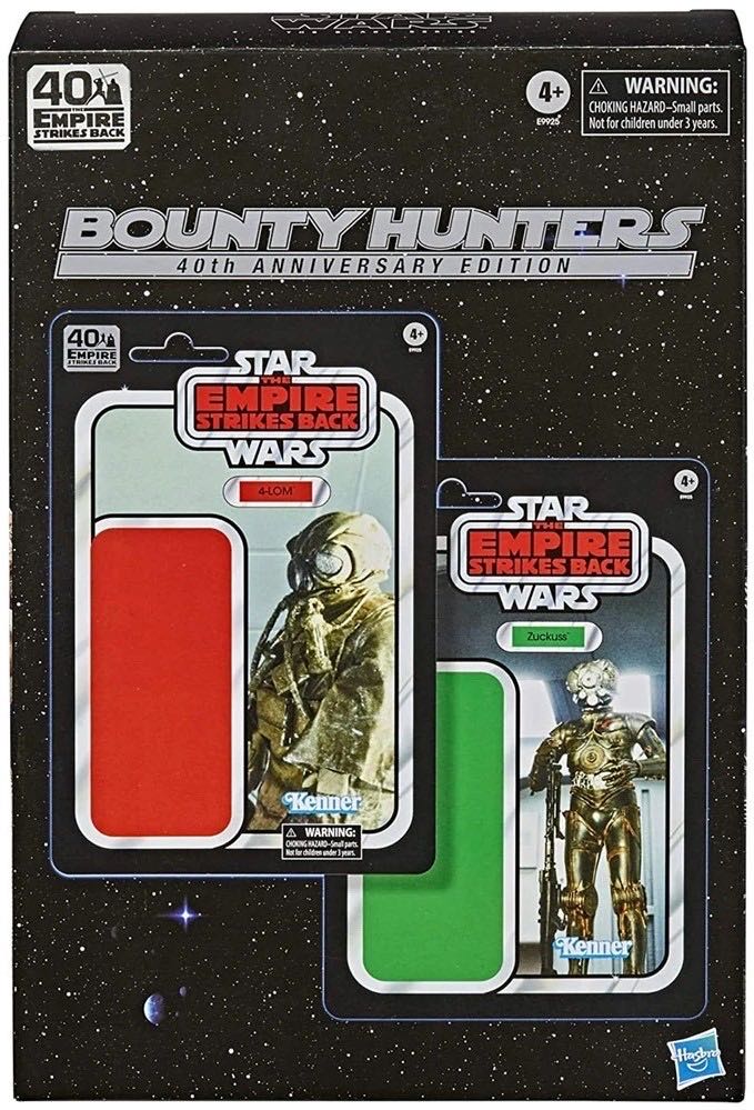 Bounty Hunters 40th Anniversary Exclusive 4-LOM and Zuckuss - Hasbro (Star Wars The Empire Strikes Back 40th Anniversary) action figure collectible - Main Image 1