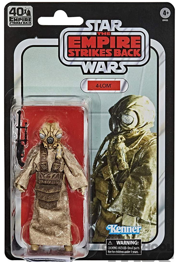 Bounty Hunters 40th Anniversary Exclusive 4-LOM and Zuckuss - Hasbro (Star Wars The Empire Strikes Back 40th Anniversary) action figure collectible - Main Image 4