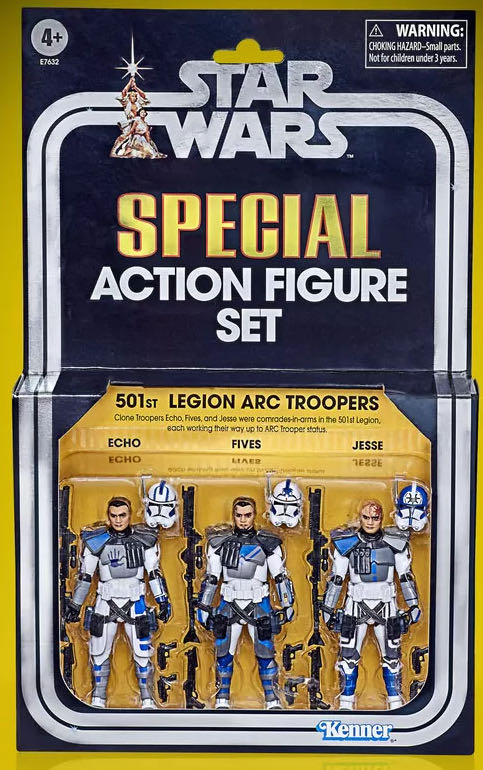 501st Legion ARC Troopers - Hasbro (Star Wars) action figure collectible - Main Image 1
