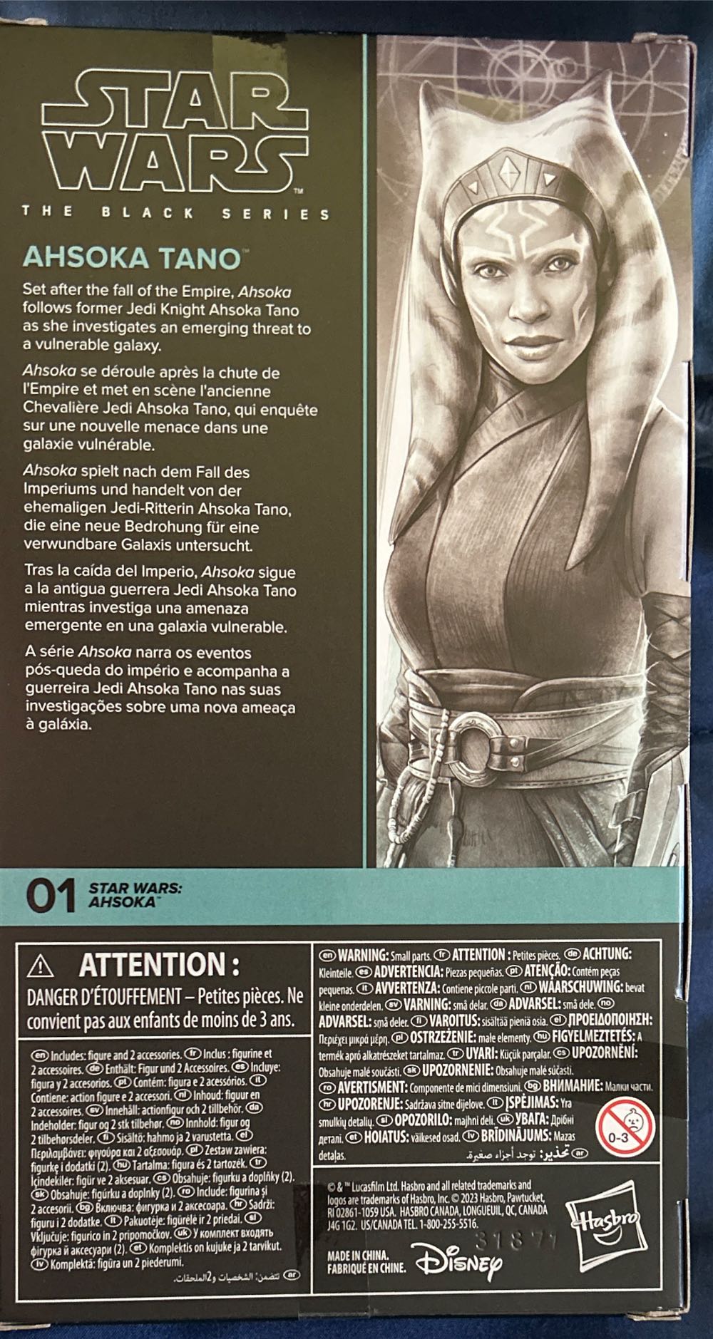 Ahsoka Tano - Hasbro (Star Wars Ahsoka) action figure collectible - Main Image 2