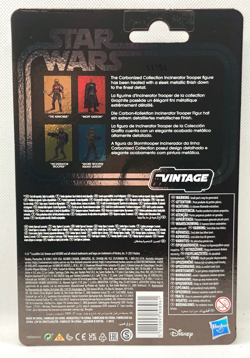 Incinerator Trooper (Carbonized) - Hasbro (Star Wars The Vintage Collection) (Star Wars) action figure collectible - Main Image 2