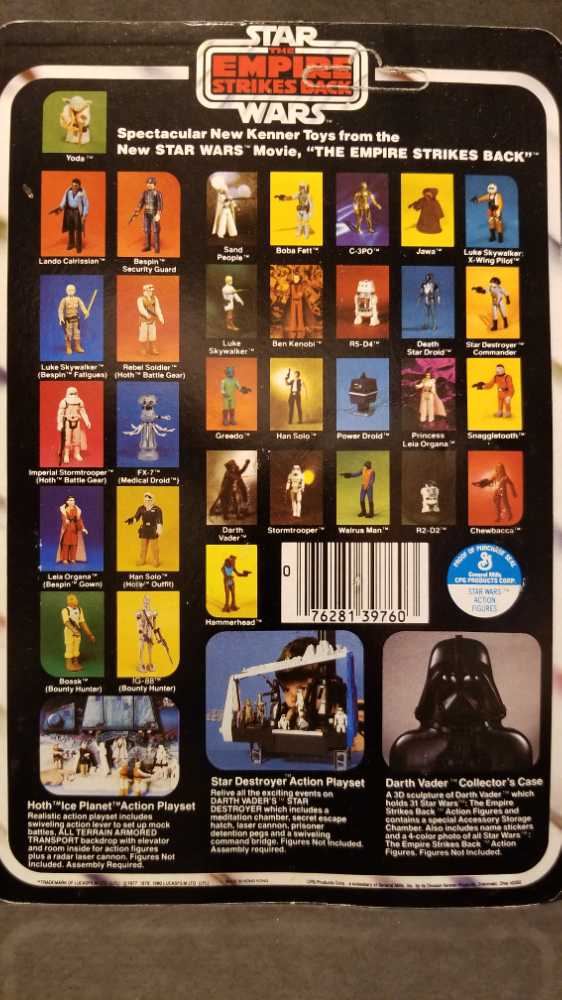 Bossk (Bounty Hunter) - Kenner (Star Wars Empire Strikes Back) action figure collectible - Main Image 2