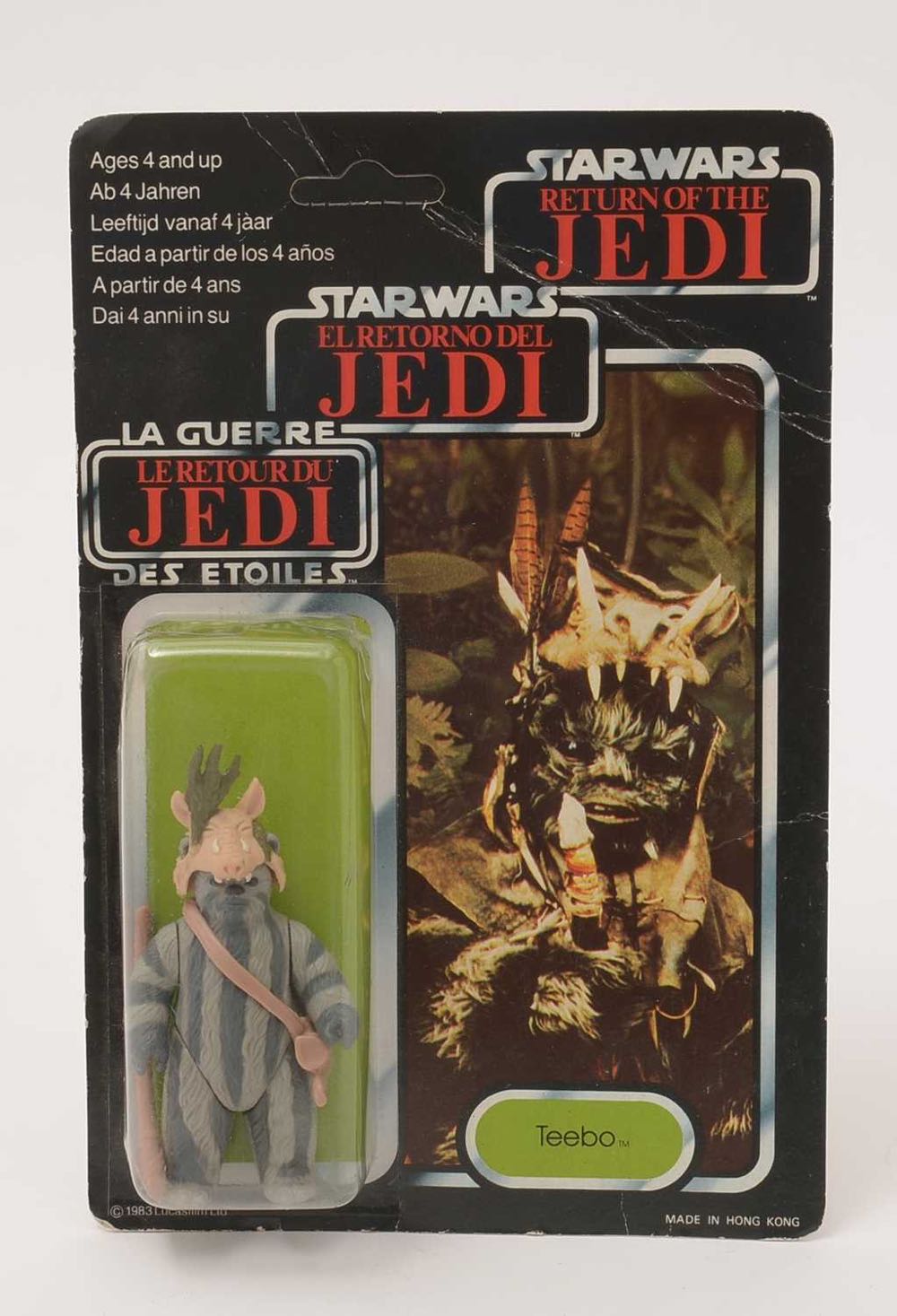Teebo (no accessories) - Kenner (Star Wars Vintage) action figure collectible - Main Image 2
