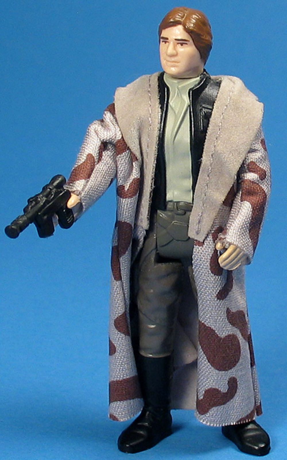 Han Solo (in Trench Coat) - Kenner (Return Of The Jedi) action figure collectible - Main Image 3