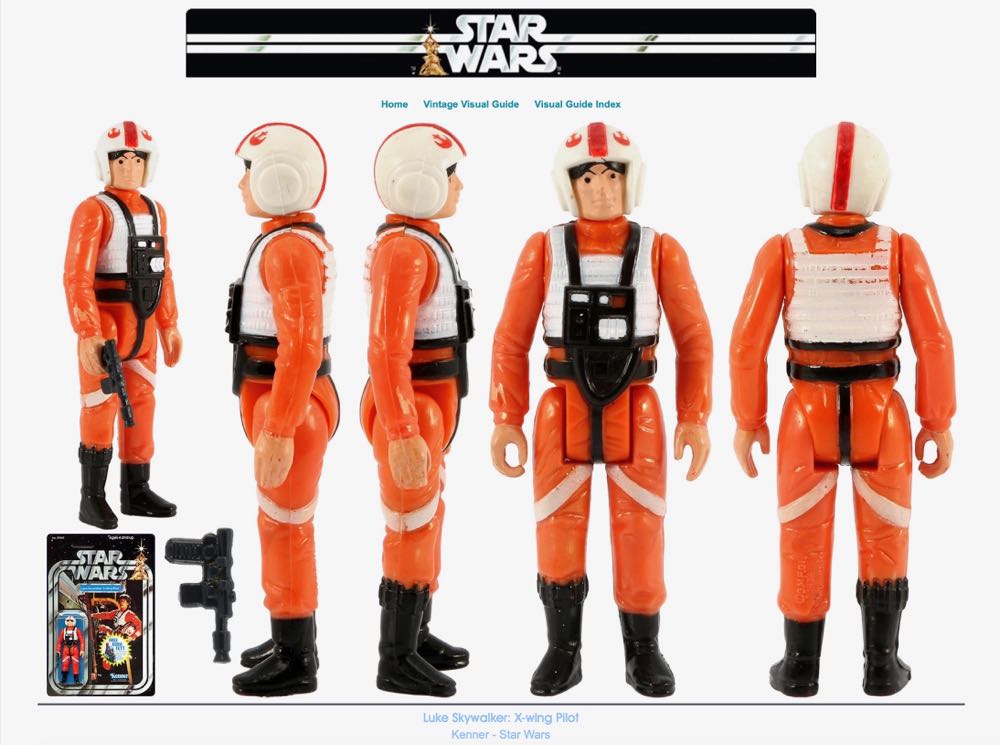 Luke Skywalker: X-Wing Pilot - Kenner (Star Wars - A New Hope) action figure collectible - Main Image 2