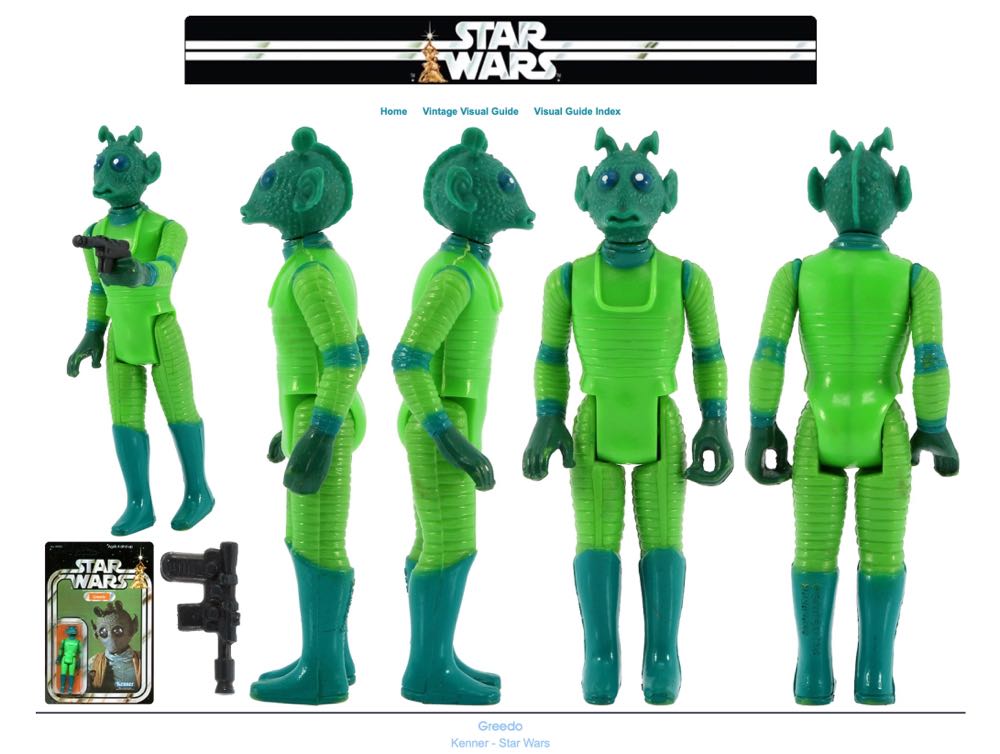 Greedo - Kenner (Star Wars - A New Hope) action figure collectible - Main Image 3