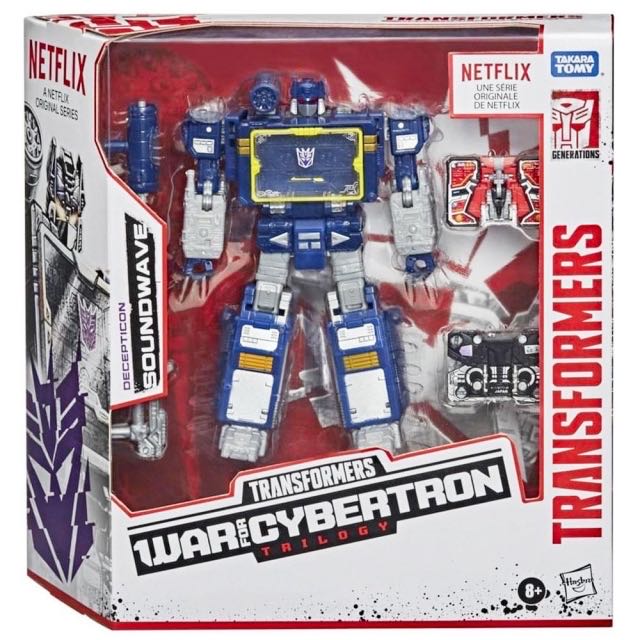 Soundwave Netflix WFC  - Hasbro (Transformers) action figure collectible - Main Image 3