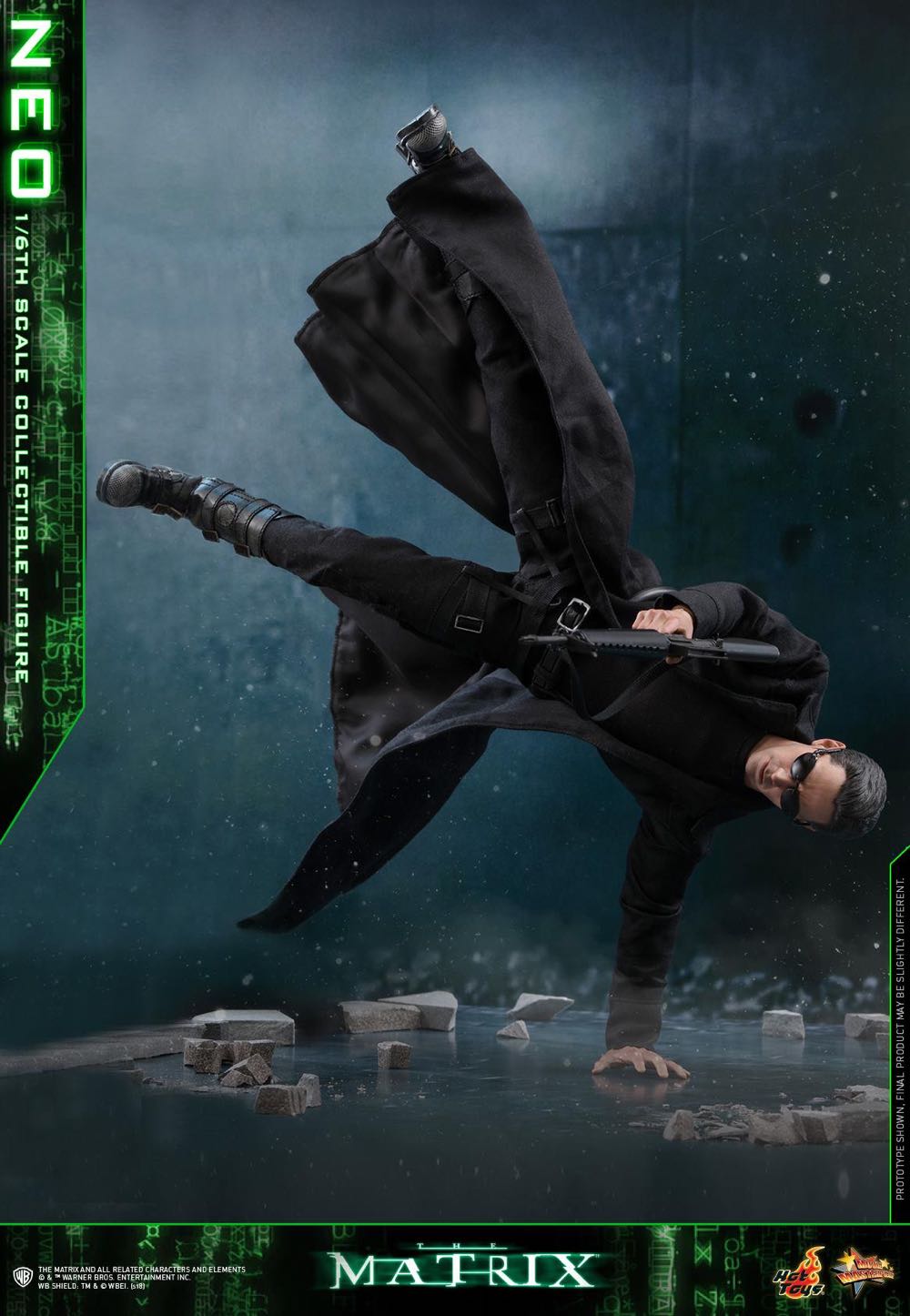 Hot Toys The Matrix Neo  action figure collectible - Main Image 3
