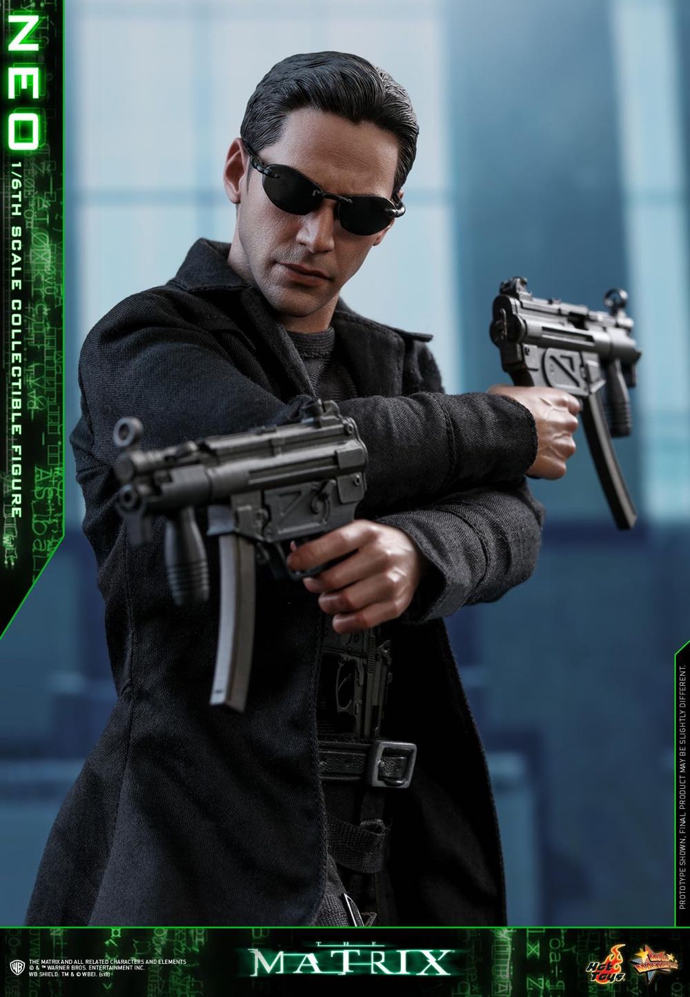 Hot Toys The Matrix Neo  action figure collectible - Main Image 4