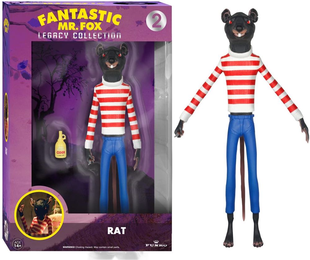 Fantastic Mr. Fox: Rat - Funko action figure collectible - Main Image 1