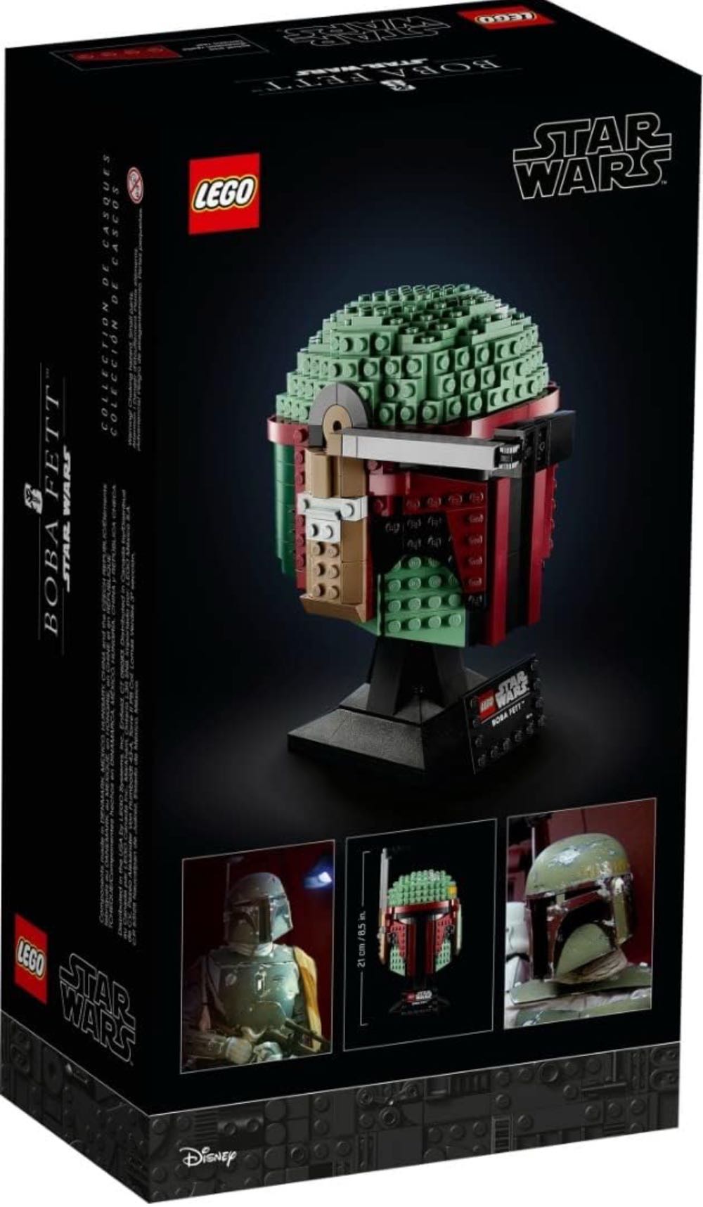 Boba Fett Helmet 75277 - Lego action figure collectible [Barcode 673419318433] - Main Image 4