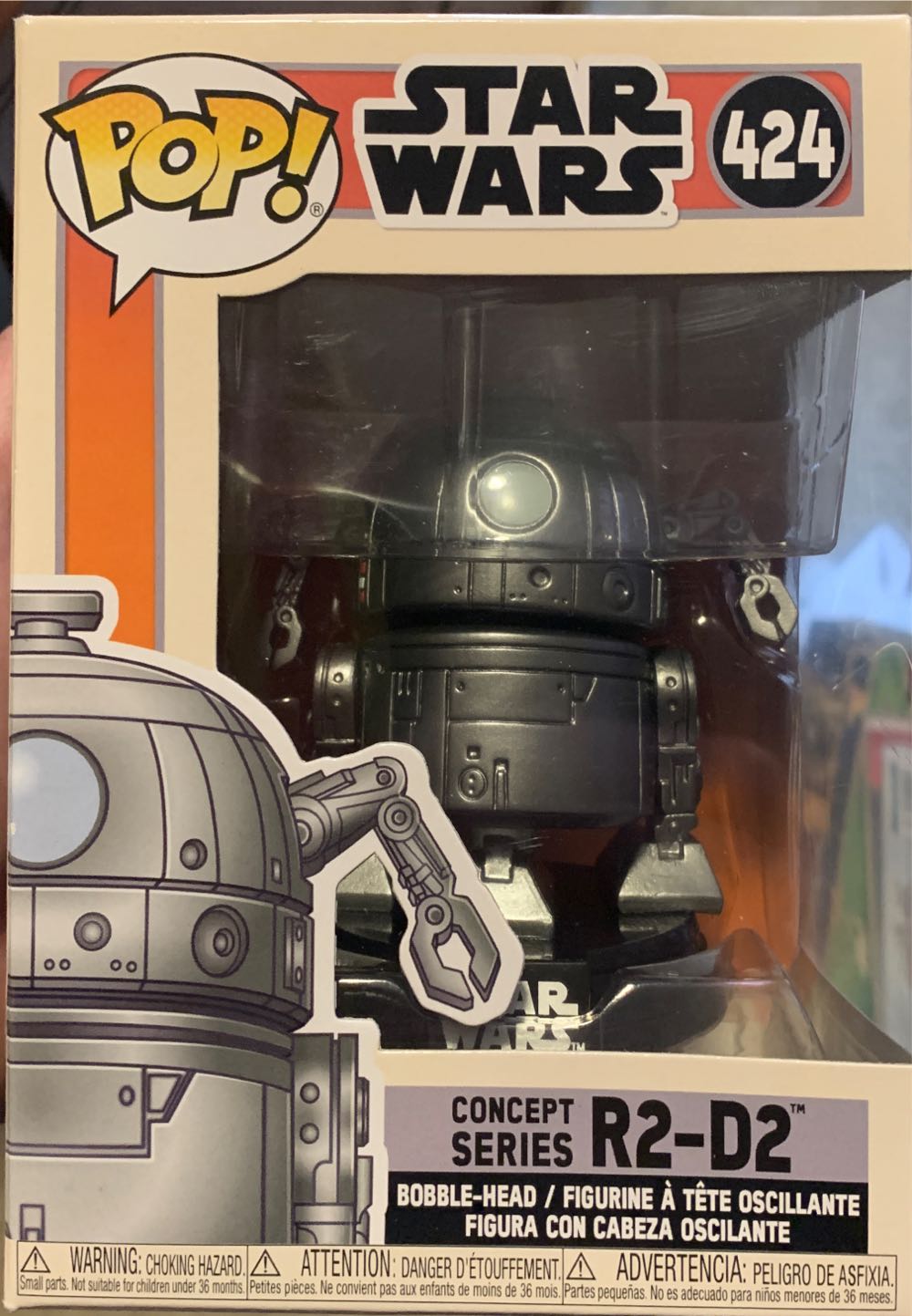 Concept R2-d2 - Funko action figure collectible [Barcode 889698501118] - Main Image 2