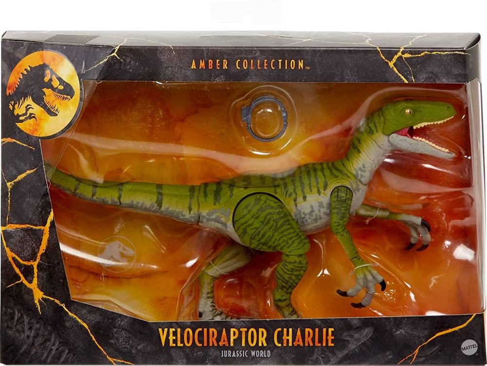 Velociraptor ”Charlie” - Mattel (Jurassic World) action figure collectible [Barcode 887961835403] - Main Image 2