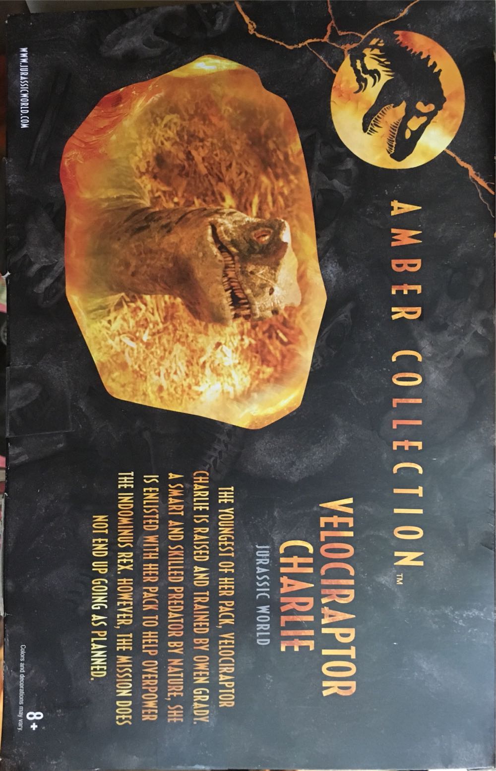 Velociraptor ”Charlie” - Mattel (Jurassic World) action figure collectible [Barcode 887961835403] - Main Image 3