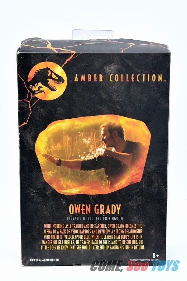 Owen Grady - Mattel (Jurassic World: Fallen Kingdom) action figure collectible [Barcode 887961814514] - Main Image 3