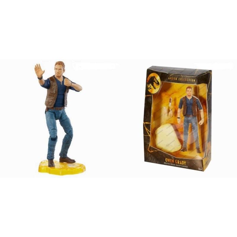 Owen Grady - Mattel (Jurassic World: Fallen Kingdom) action figure collectible [Barcode 887961814514] - Main Image 4