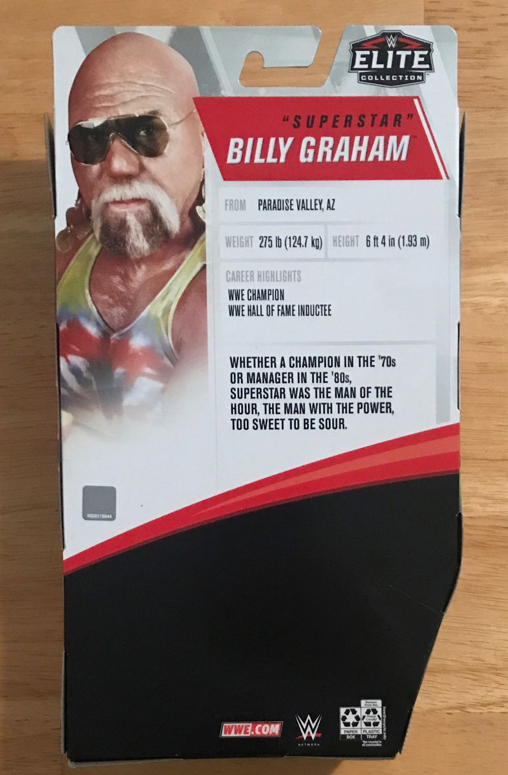 Billy Graham - Mattel Wwe (WWE) action figure collectible [Barcode 887961833881] - Main Image 2